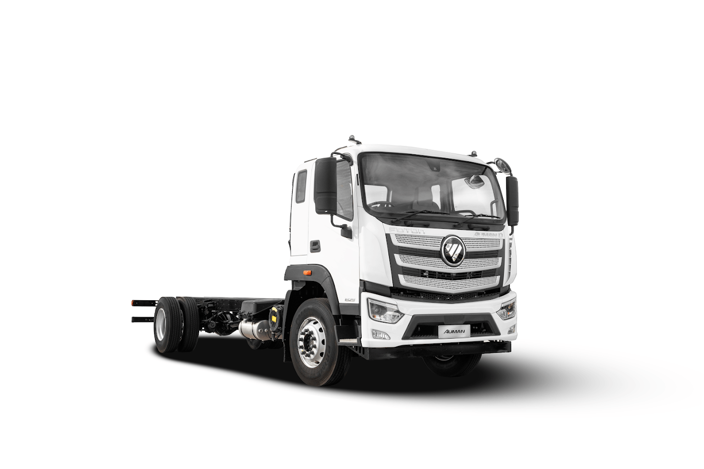 White Foton Auman 9 210 MT exterior view